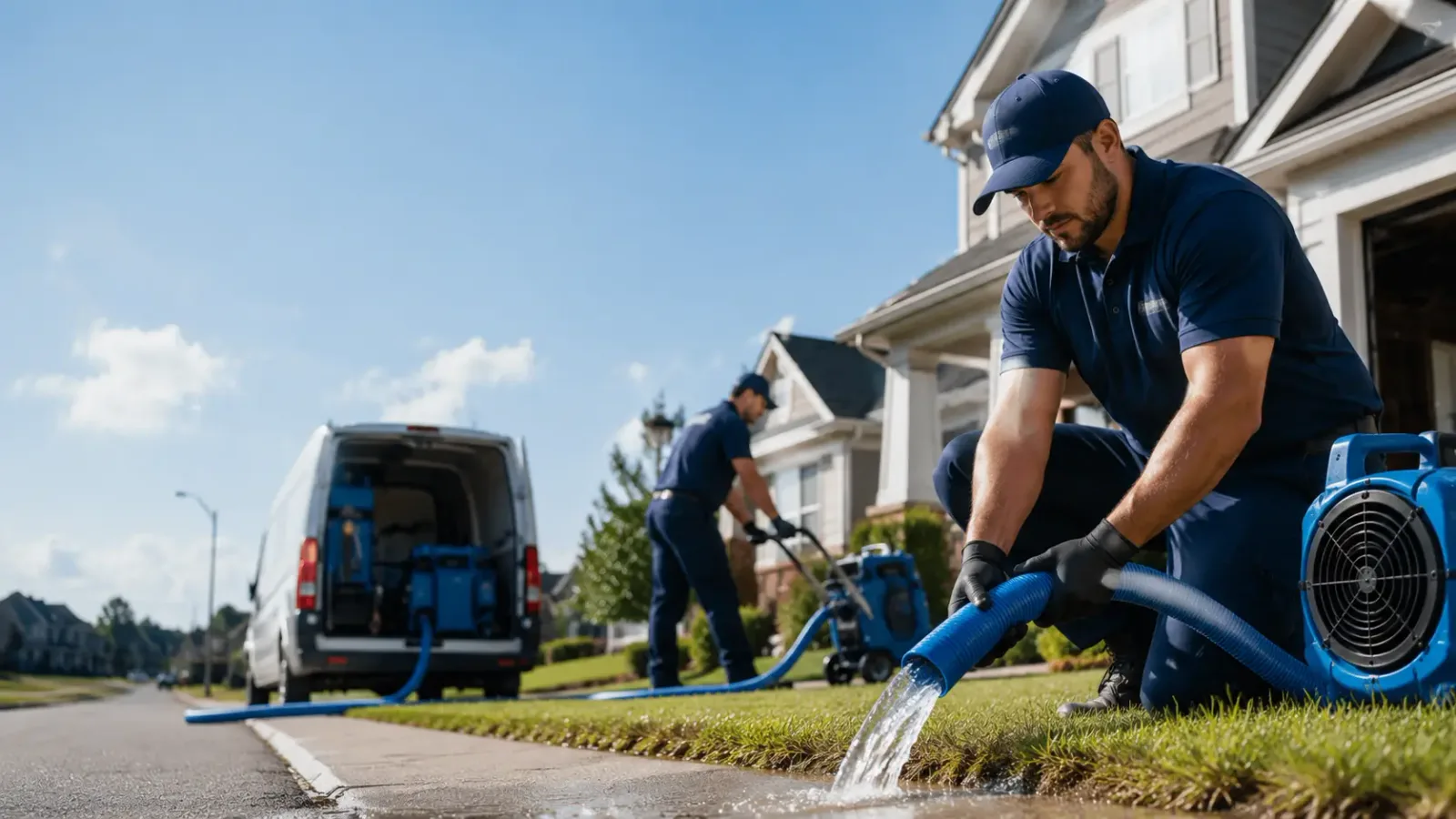 Flood Damage Restoration in Fletcher, OK